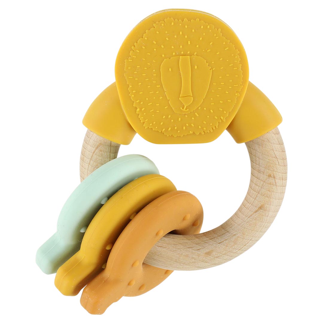 Trixie Houten Siliconen Activiteitenring  | Mr. Lion Trixie Houten Siliconen Activiteitenring  | Mr. Lion
