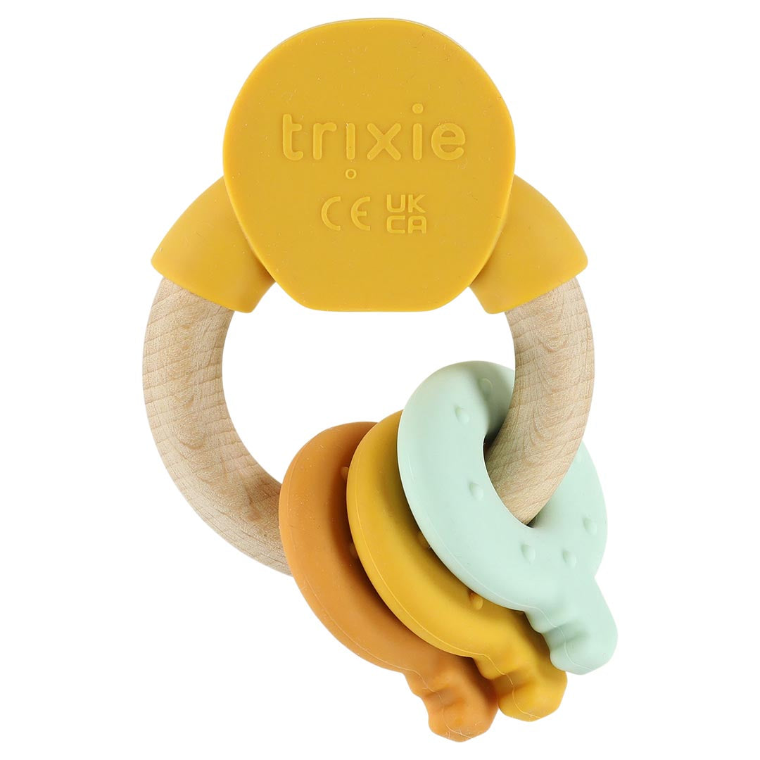 Trixie Houten Siliconen Activiteitenring  | Mr. Lion Trixie Houten Siliconen Activiteitenring  | Mr. Lion