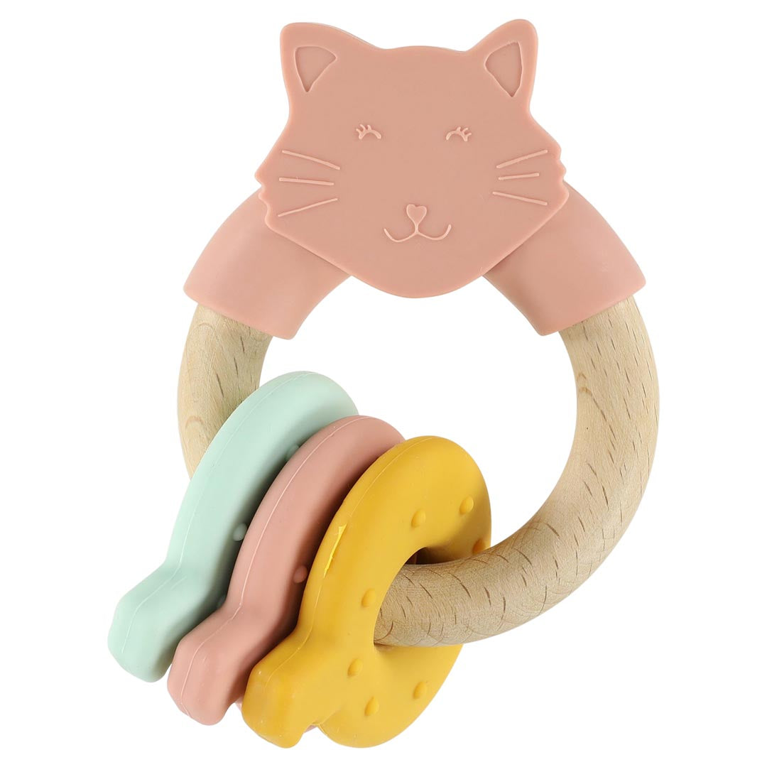 Trixie Houten Siliconen Activiteitenring  | Mrs. Cat Trixie Houten Siliconen Activiteitenring  | Mrs. Cat