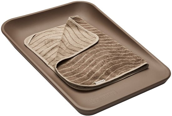 Leander Matty Topper Voor Verschoningskussen | Mocca Woodland Organic Leander Matty Topper Voor Verschoningskussen | Mocca Woodland Organic