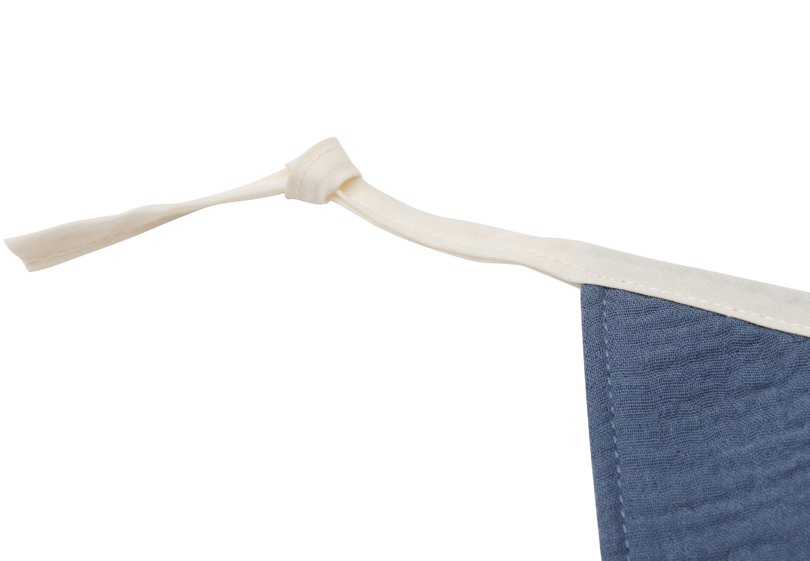 Jollein Vlaggenlijn 200x17cm | Jeans Blue/Olive Green Jollein Vlaggenlijn 200x17cm | Jeans Blue/Olive Green