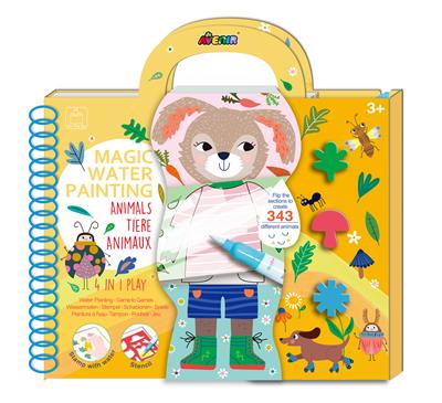 Avenir Magisch Waterschilderen Boek | Forest Animals Avenir Magisch Waterschilderen Boek | Forest Animals