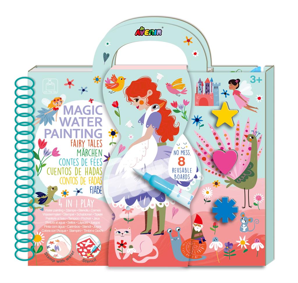 Avenir Magisch Waterschilderen Book Medium / Sprookjes 30X29,5X2cm 8 Avenir Magisch Waterschilderen Book Medium / Sprookjes 30X29,5X2cm 8