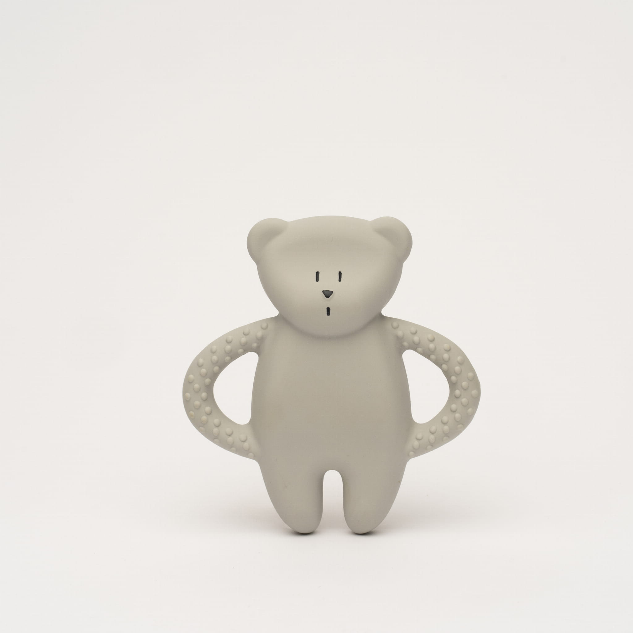 Moonie Bijtspeeltje Natuurlijk Rubber | Bear Grey Moonie Bijtspeeltje Natuurlijk Rubber | Bear Grey