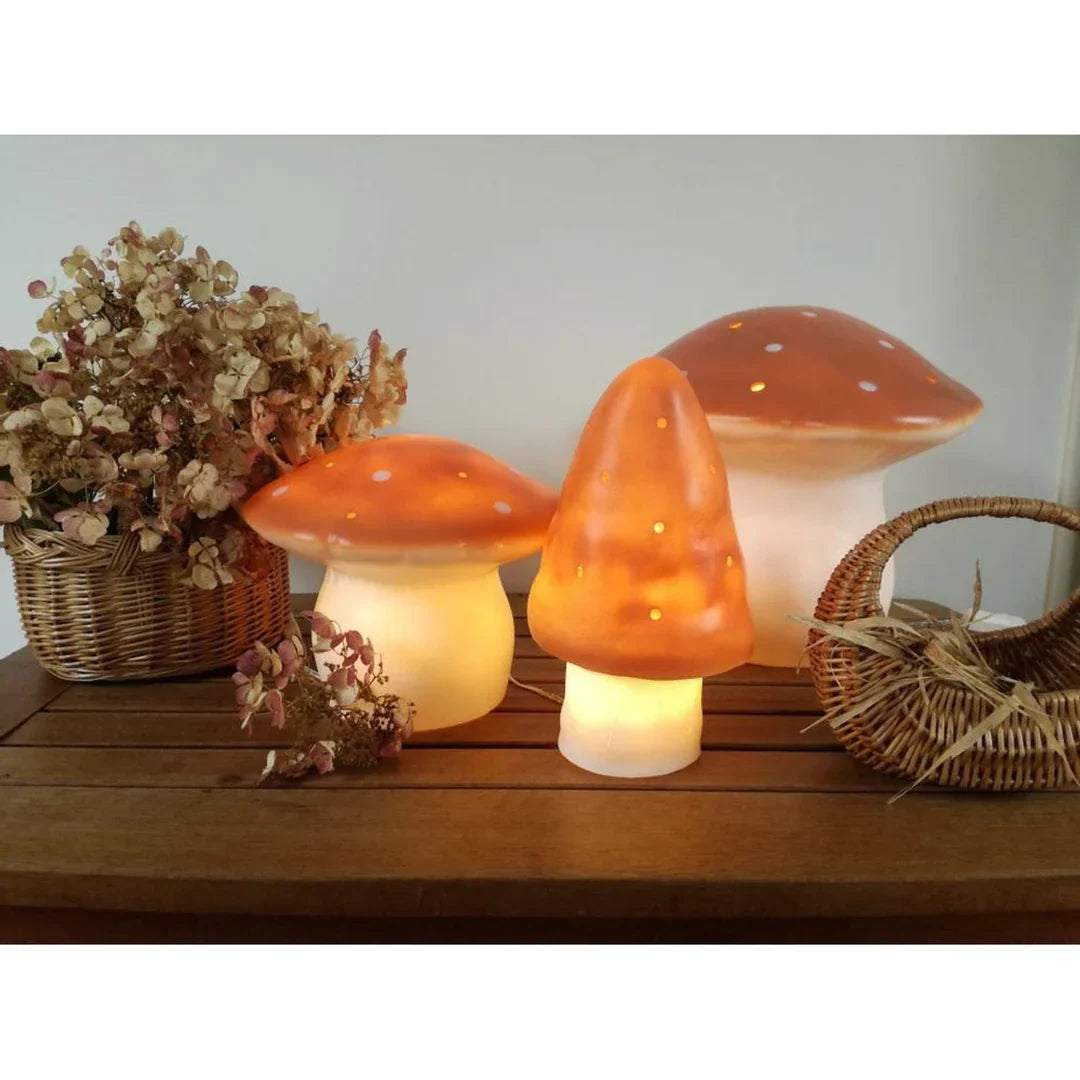 Egmont Toys Nachtlamp Mushroom Medium Mokka 20cm Egmont Toys Nachtlamp Mushroom Medium Mokka 20cm