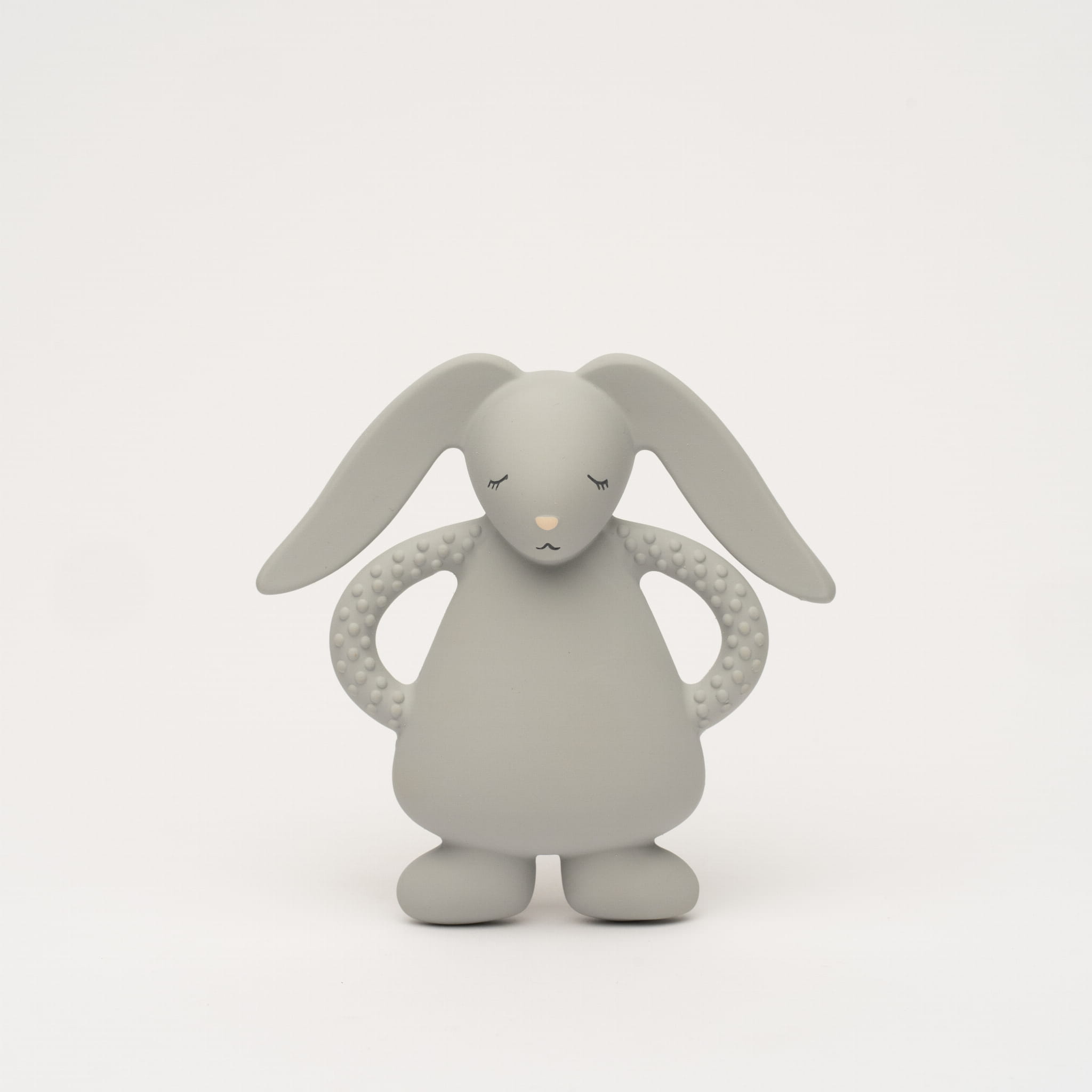 Moonie Bijtspeeltje Natuurlijk Rubber | Bunny Silver Moonie Bijtspeeltje Natuurlijk Rubber | Bunny Silver