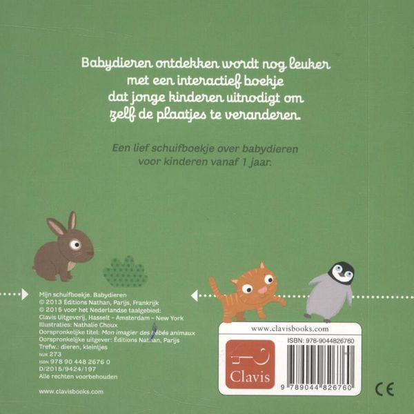 Clavis Geluidenboek | Babydieren