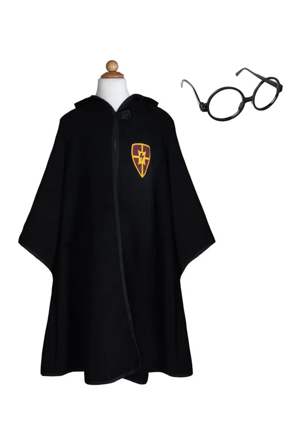 Great Pretenders Tovenaar Wizard Cloak & Glasses | 7-8Y Great Pretenders Tovenaar Wizard Cloak & Glasses | 7-8Y