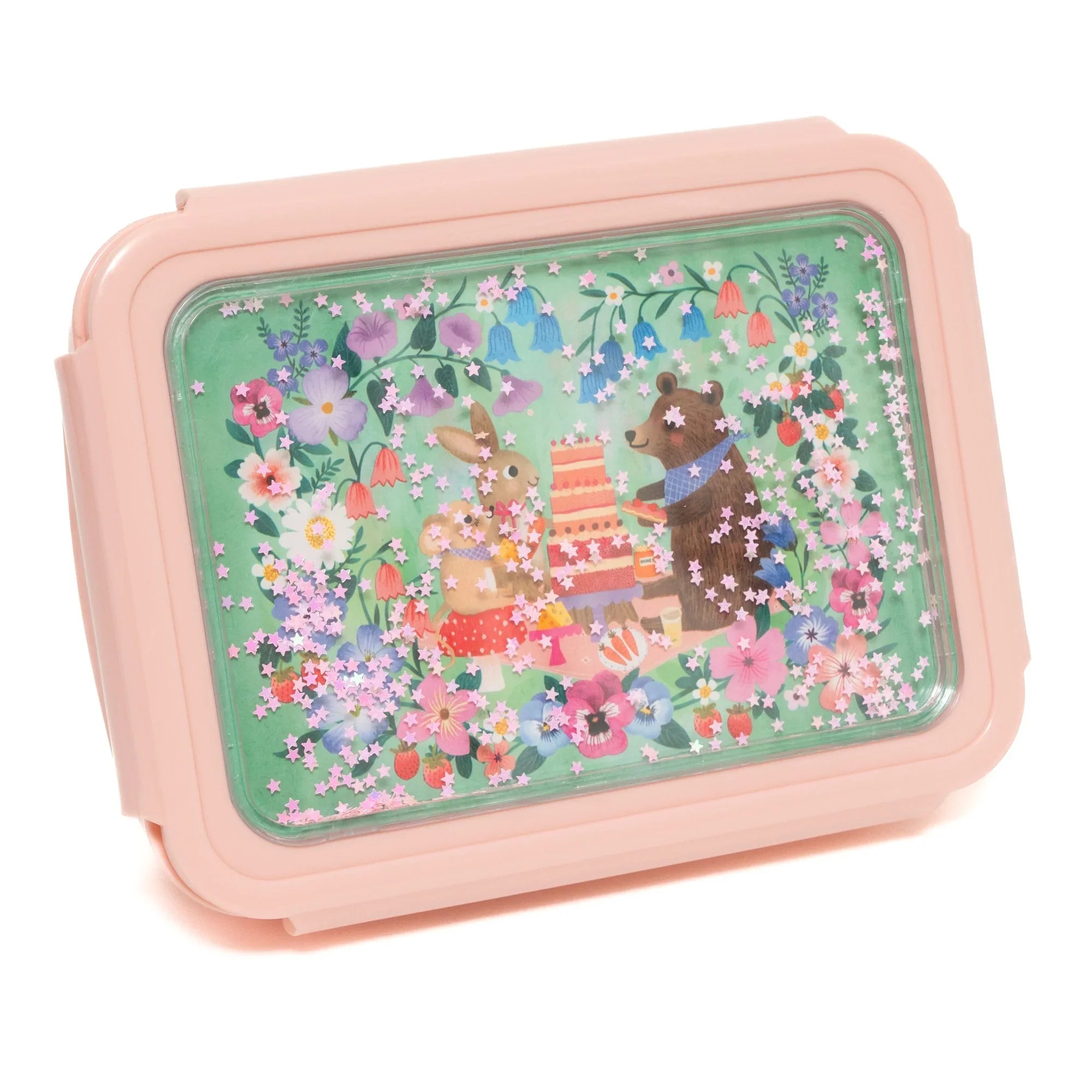 Petit Monkey Handige Bento Lunchbox Met Vakjes | Animals Picnic Petit Monkey Handige Bento Lunchbox Met Vakjes | Animals Picnic