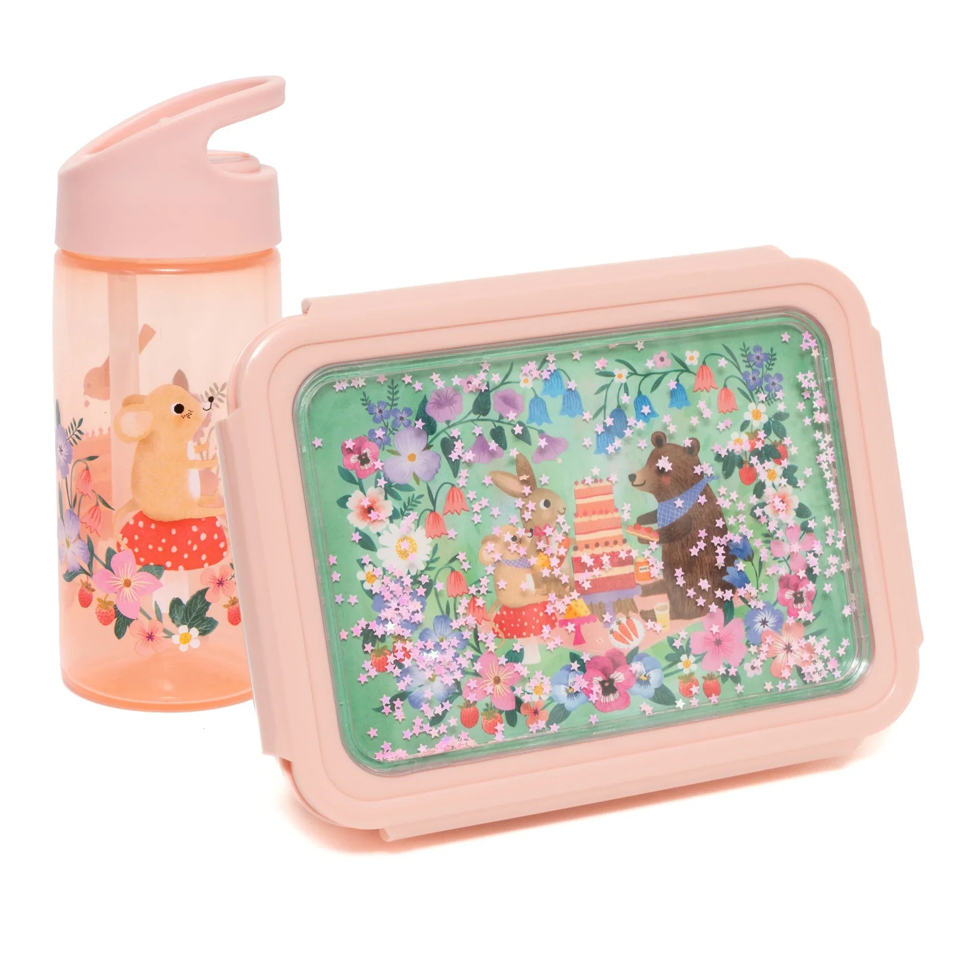 Petit Monkey Handige Bento Lunchbox Met Vakjes | Animals Picnic Petit Monkey Handige Bento Lunchbox Met Vakjes | Animals Picnic