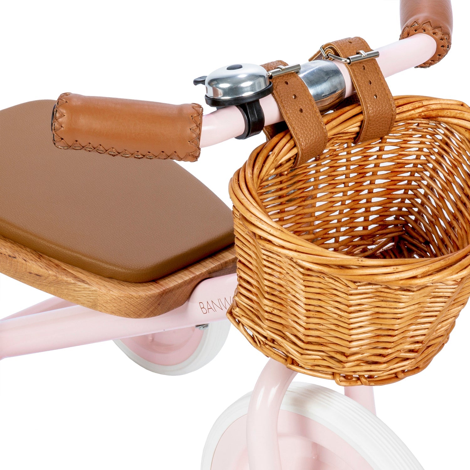 Banwood Trike Driewieler Met Mandje | Pink Banwood Trike Driewieler Met Mandje | Pink