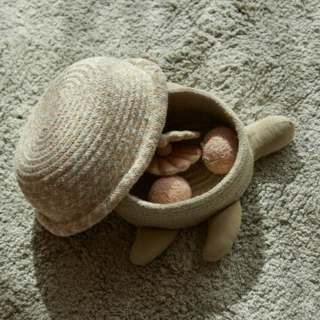 Lorena Canals Opbergmand Schildpad | Basket Baby Turtle Lorena Canals Opbergmand Schildpad | Basket Baby Turtle