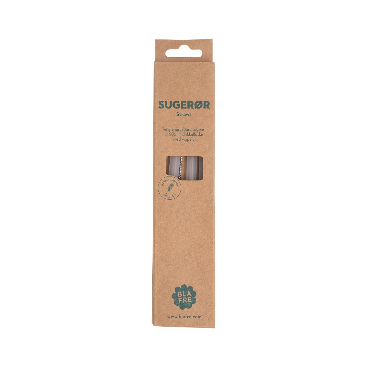 Blafre handige set 3 rietjes + borsteltje voor de drinkfles 500ml Blafre handige set 3 rietjes + borsteltje voor de drinkfles 500ml