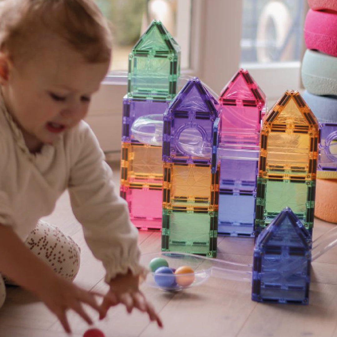 Cleverclixx Ball Run Creative Pack Pastel | 70 Stuks Cleverclixx Ball Run Creative Pack Pastel | 70 Stuks