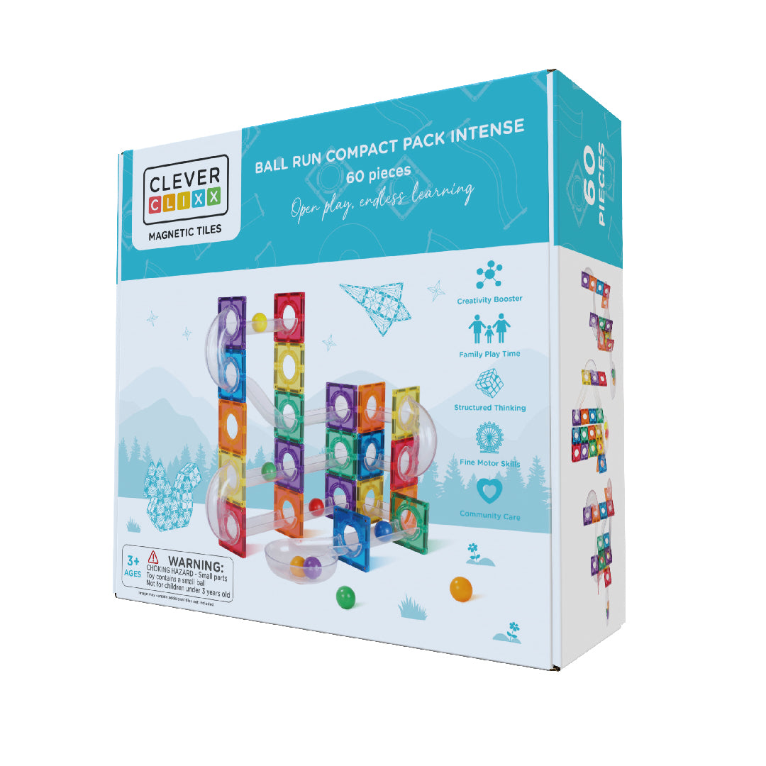 Cleverclixx Ball Run Compact Pack Intense | 60 Stuks Cleverclixx Ball Run Compact Pack Intense | 60 Stuks