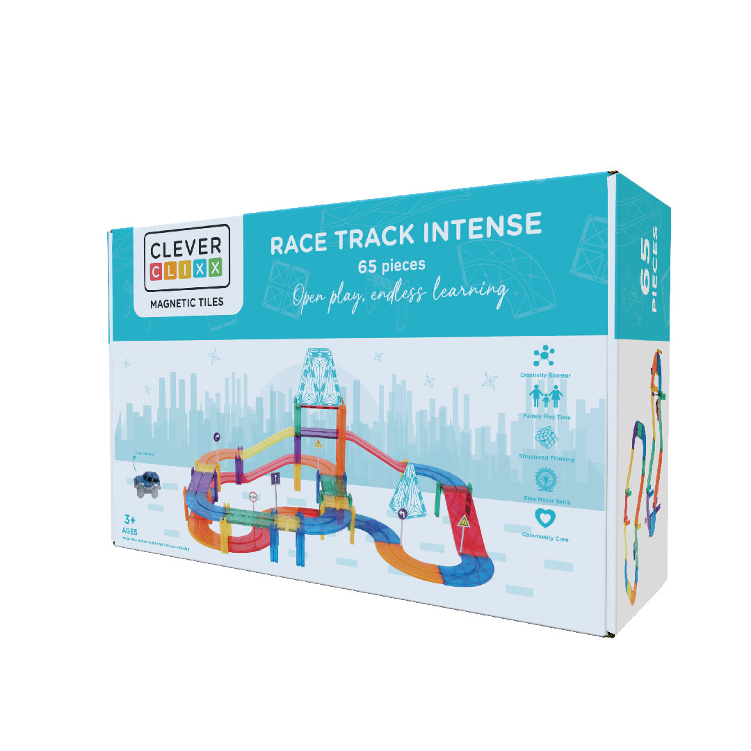 Cleverclixx Race Track Intense | 65 Stuks Cleverclixx Race Track Intense | 65 Stuks