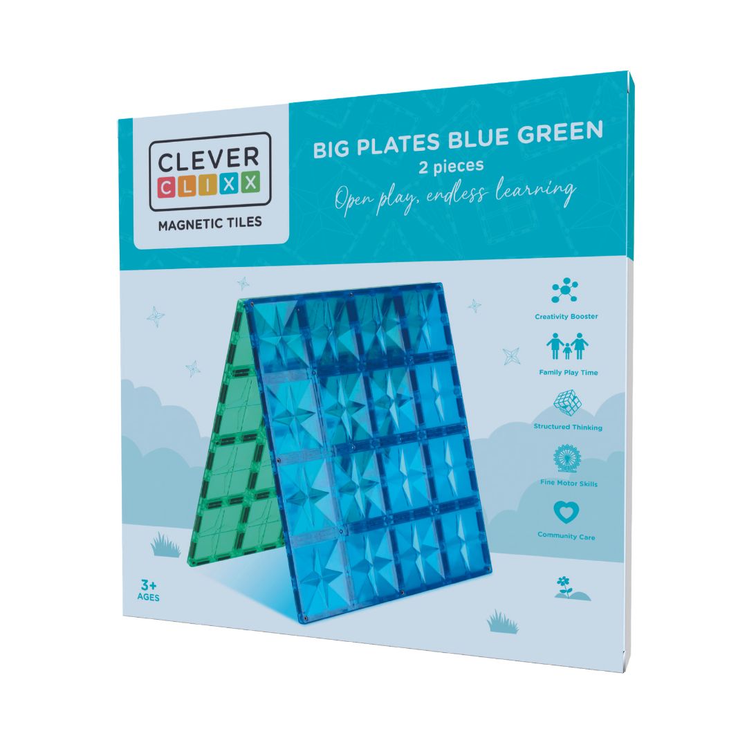 Cleverclixx Big Plates | 2 Stuks Cleverclixx Big Plates | 2 Stuks