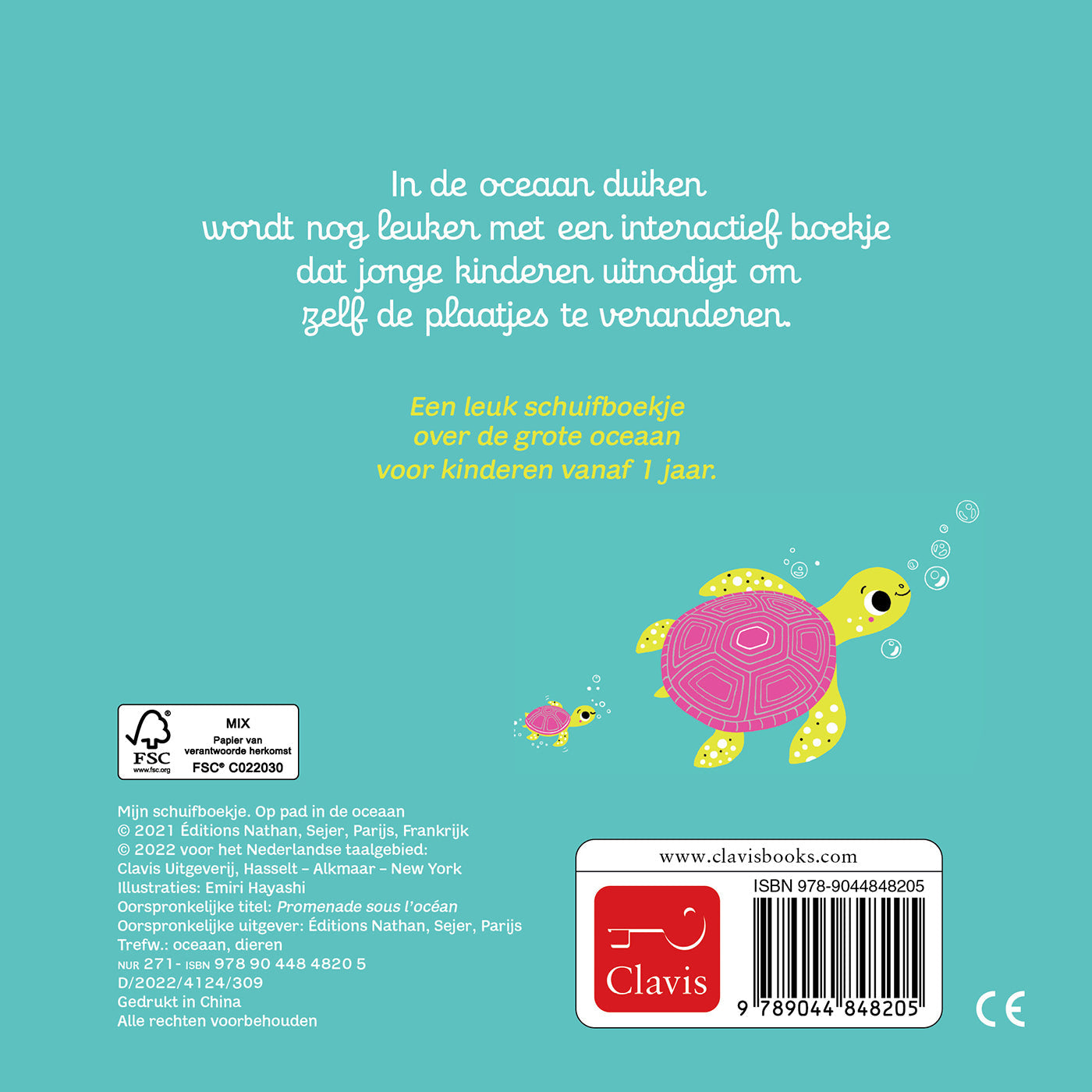 Clavis Schuifboek Op Pad In De Oceaan Clavis Schuifboek Op Pad In De Oceaan