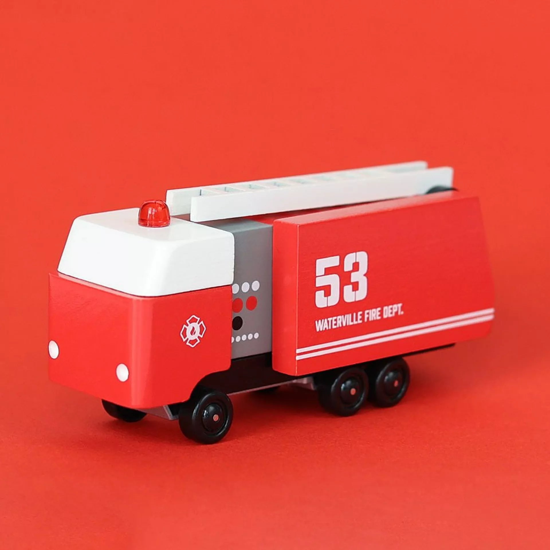 Candylab Toys Speelgoedwagen | Fire Truck Candylab Toys Speelgoedwagen | Fire Truck