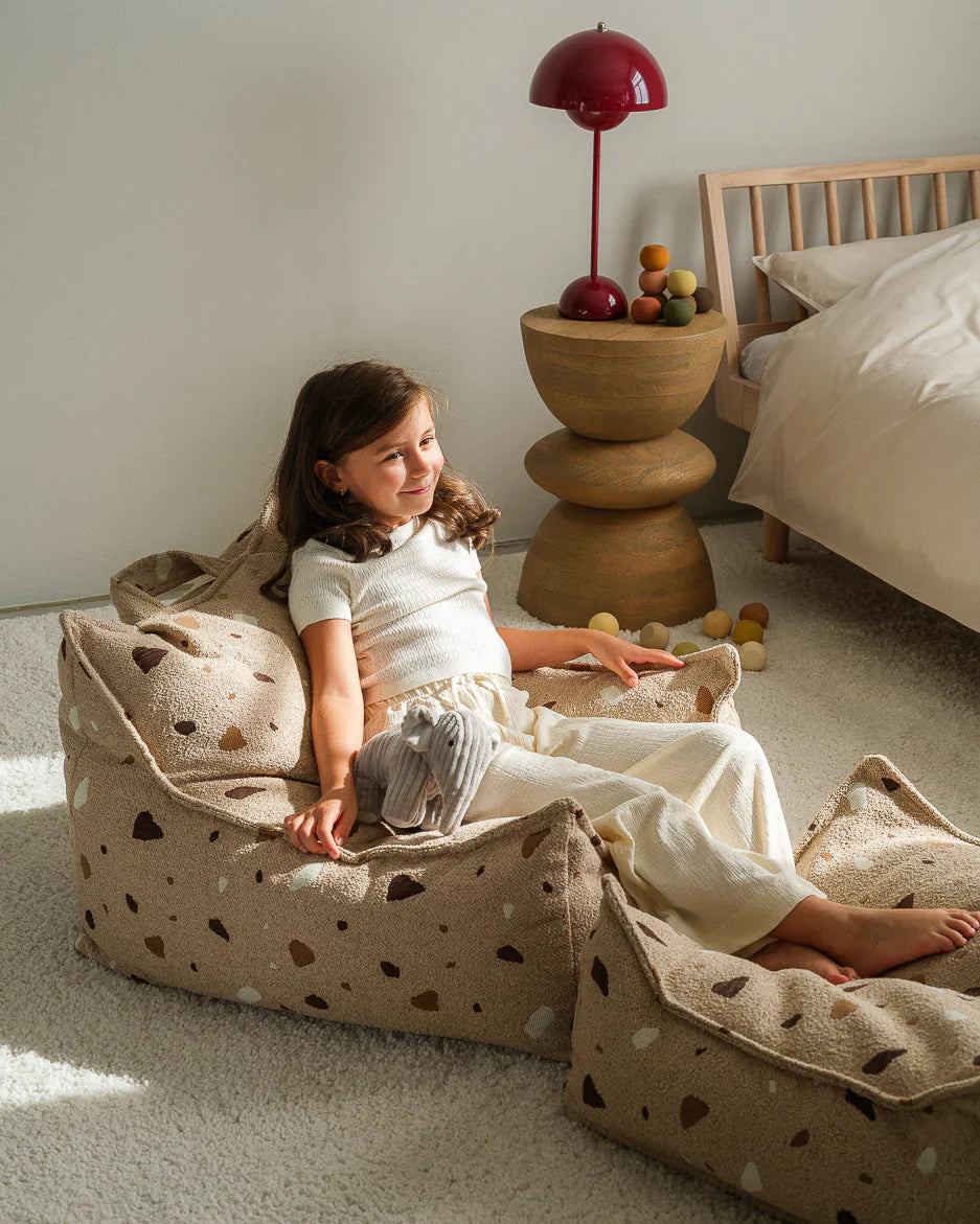 Wigiwama Beanbag Chair | Terrazzo Sand Wigiwama Beanbag Chair | Terrazzo Sand