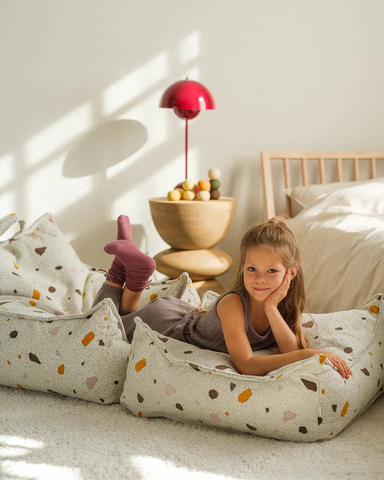 Wigiwama Beanbag Chair | Terrazzo Marble Wigiwama Beanbag Chair | Terrazzo Marble