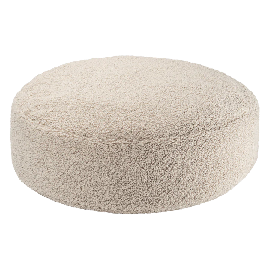 Wigiwama Pouffe Ottoman | Biscuit Wigiwama Pouffe Ottoman | Biscuit