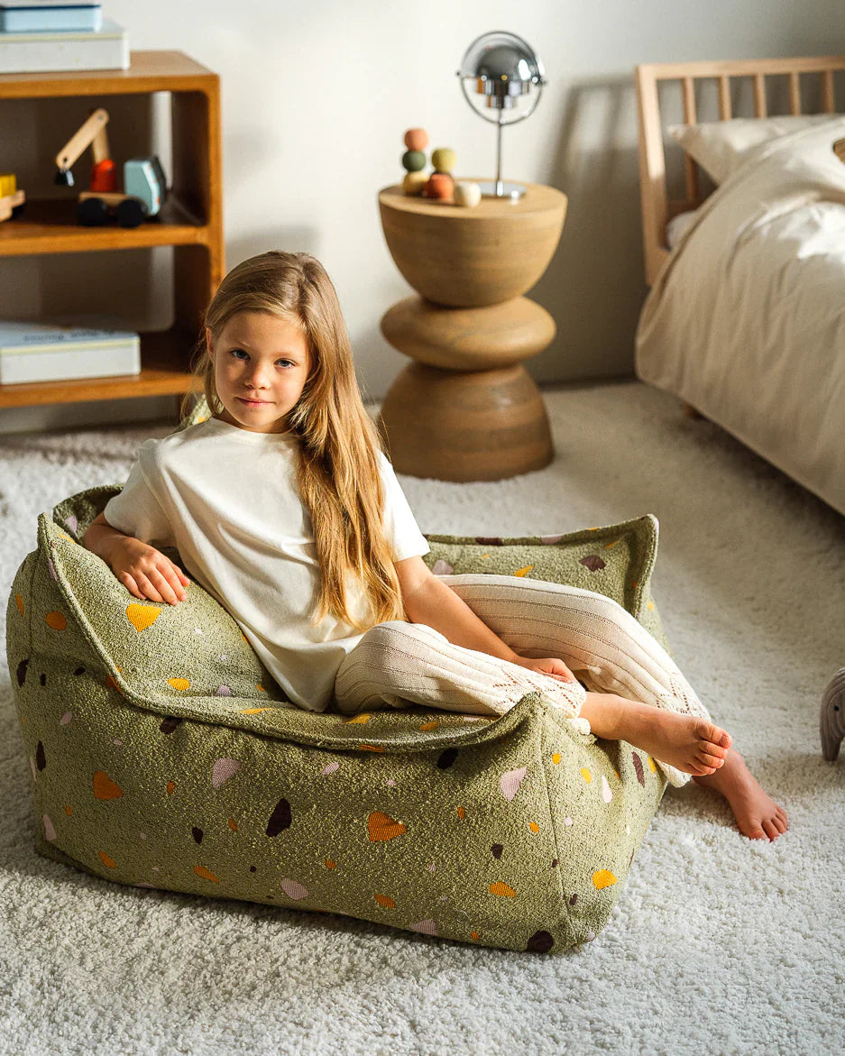Wigiwama Beanbag Chair | Terrazzo Moss Wigiwama Beanbag Chair | Terrazzo Moss
