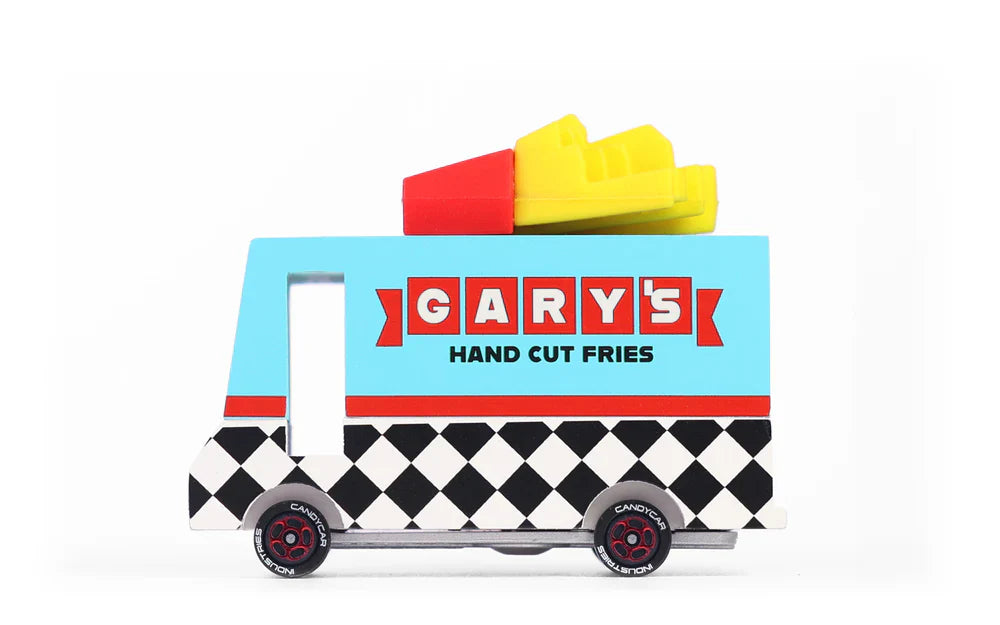 Candylab Toys Speelgoedauto | French Fry Van Candylab Toys Speelgoedauto | French Fry Van