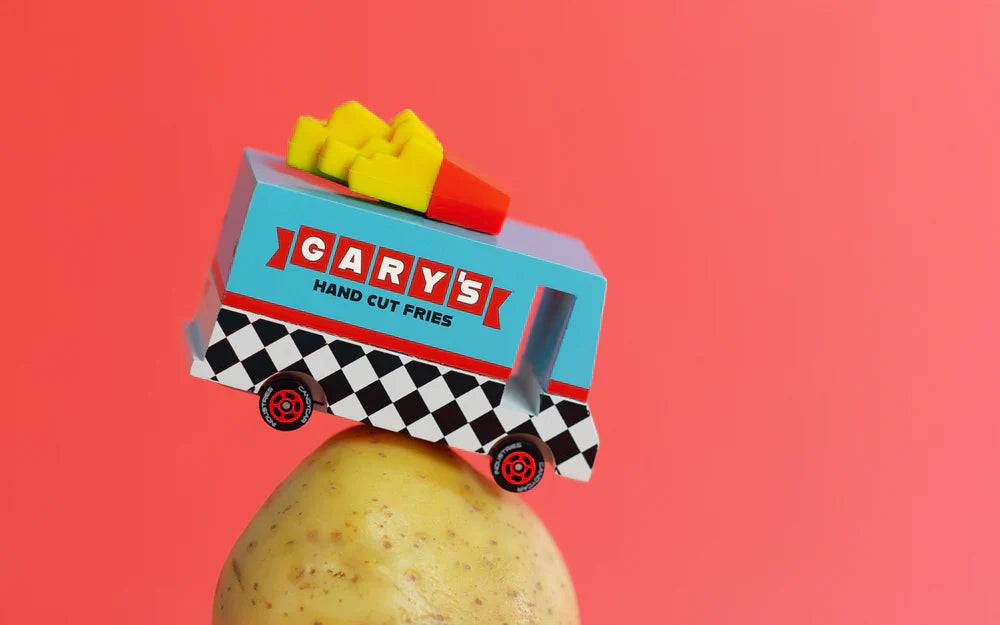 Candylab Toys Speelgoedauto | French Fry Van Candylab Toys Speelgoedauto | French Fry Van