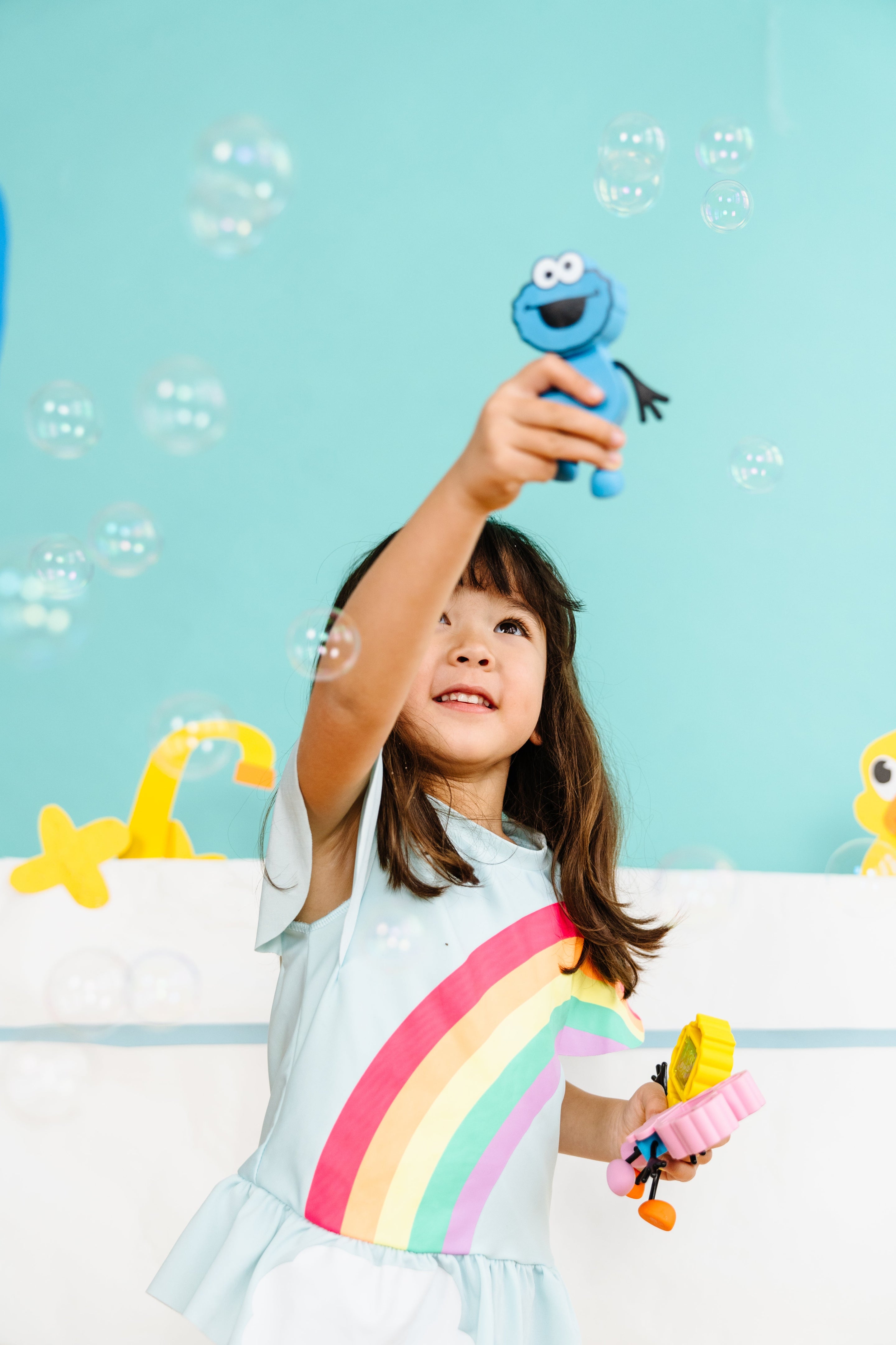 Glo Pals Light Up Sensory Toy Badspeeltje Blauw | Cookie Monster Glo Pals Light Up Sensory Toy Badspeeltje Blauw | Cookie Monster