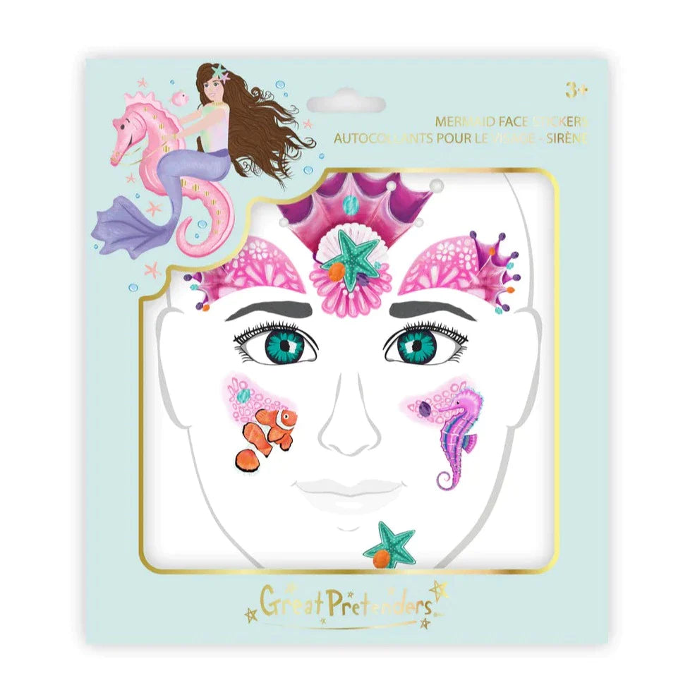 Great Pretenders Mermaid Gezichtstickers Great Pretenders Mermaid Gezichtstickers