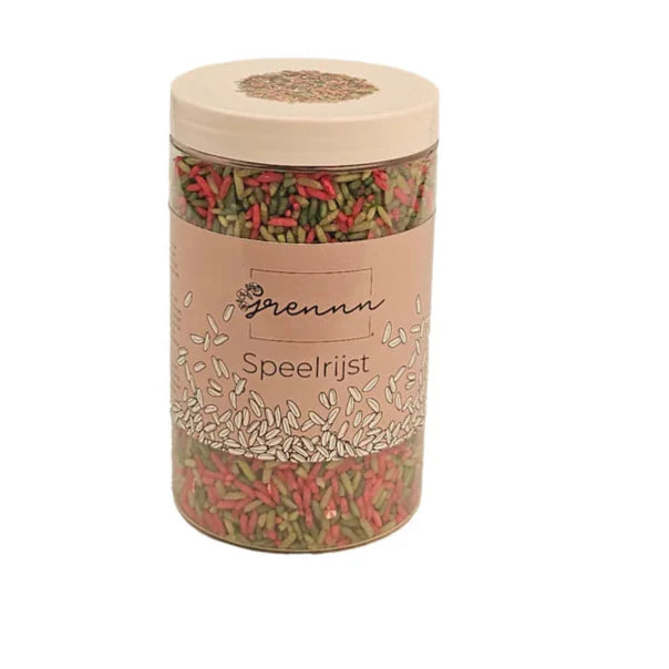 Grennn Speelrijst 750 gram | Christmas Grennn Speelrijst 750 gram | Christmas