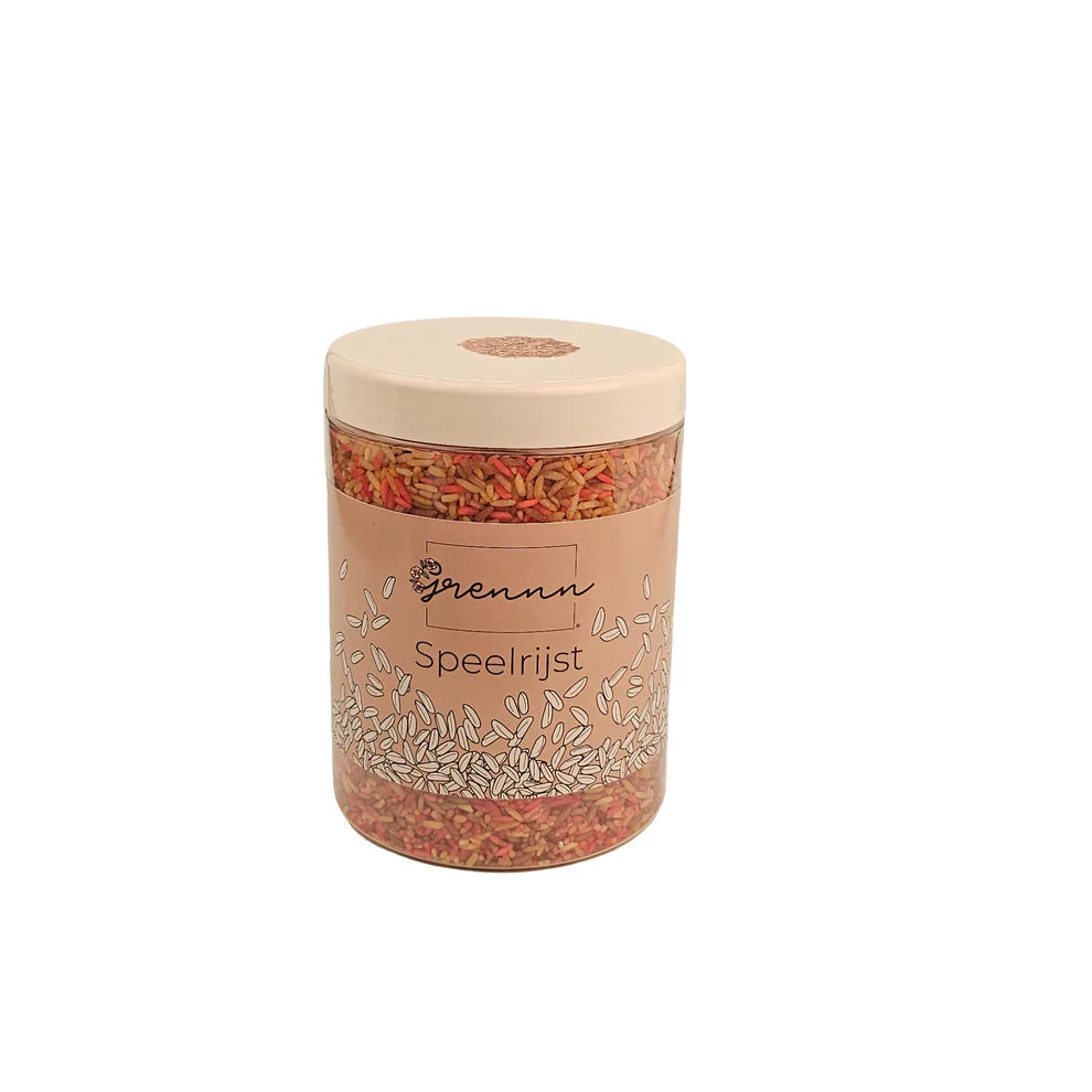 Grennn Speelrijst 750 gram | Gingerman Grennn Speelrijst 750 gram | Gingerman