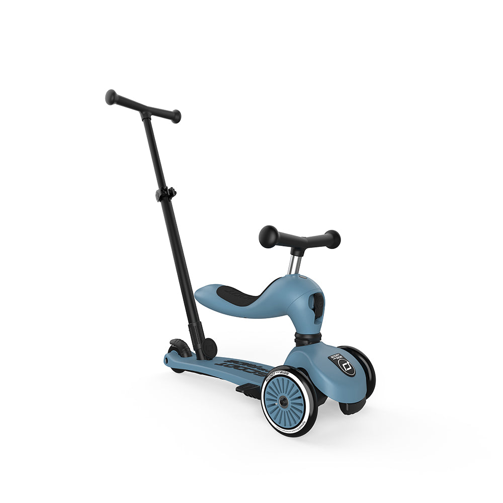 Scoot & Ride Highwaykick 1 Push & Go | Steel Scoot & Ride Highwaykick 1 Push & Go | Steel