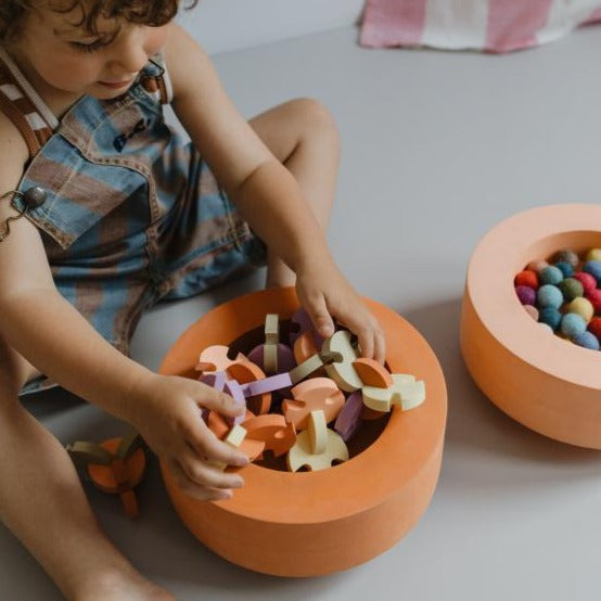 Moes Play Set 5 Foam Blokken Rainbow Chair Earth - Special Edition Moes Play Set 5 Foam Blokken Rainbow Chair Earth - Special Edition
