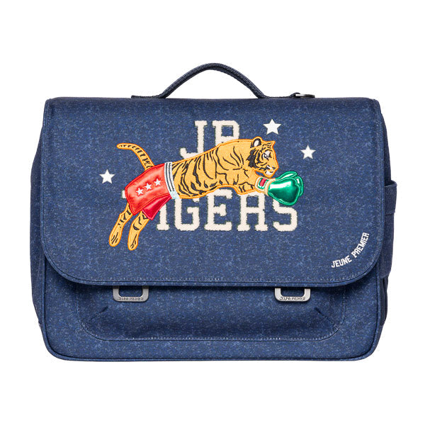 * Jeune Premier It Bag Midi | Boxing Tiger Navy mélange * Jeune Premier It Bag Midi | Boxing Tiger Navy mélange