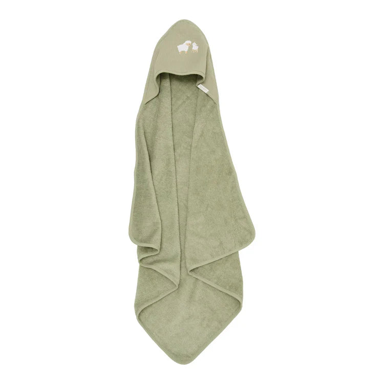 Little Dutch Badcape Little Farm 75x75 | Groen Little Dutch Badcape Little Farm 75x75 | Groen