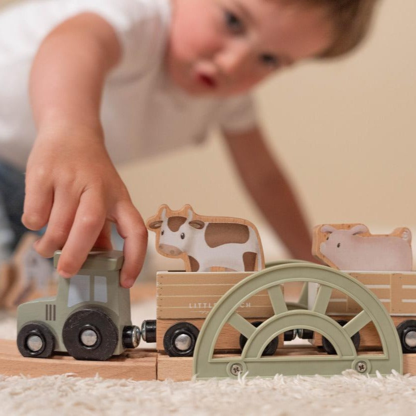 Little Dutch Houten Treinset | Little Farm Little Dutch Houten Treinset | Little Farm