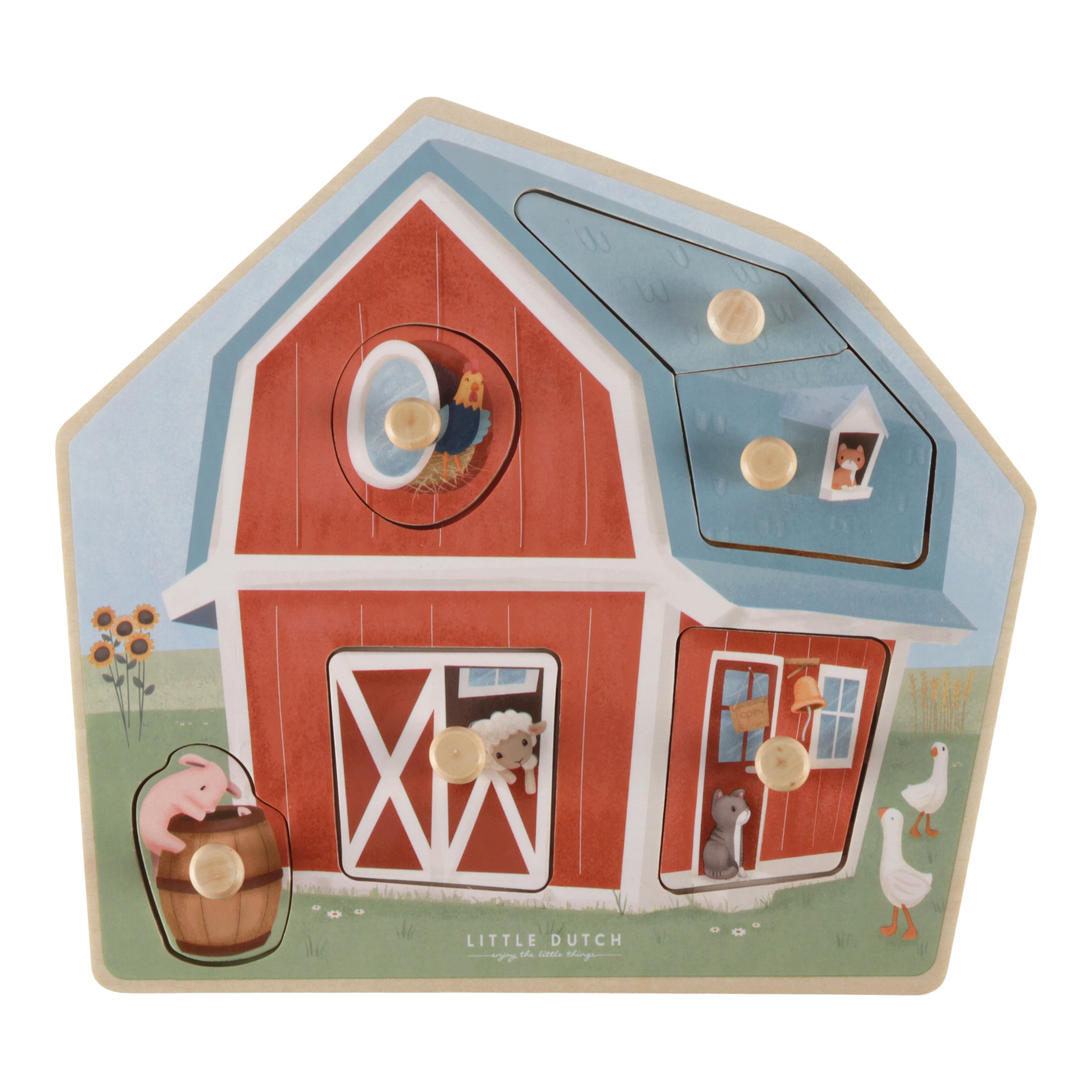 Little Dutch Houten Puzzel | Little Farm Little Dutch Houten Puzzel | Little Farm