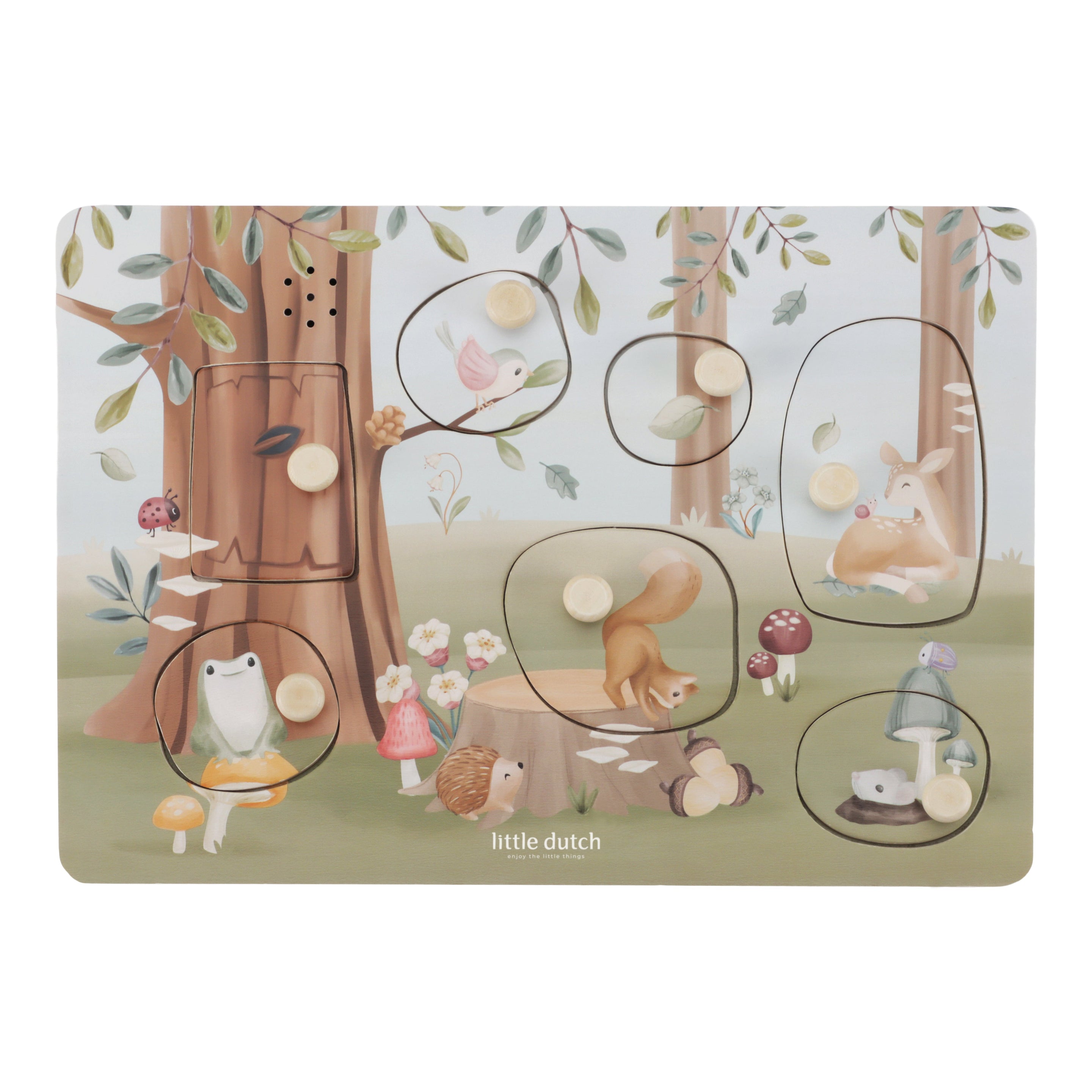 Little Dutch Geluidenpuzzel Forest Friends Fsc Little Dutch Geluidenpuzzel Forest Friends Fsc