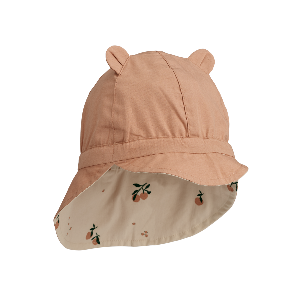 * Liewood Gorm Reversible UV Zonnehoedje Met Oortjes | Peach Seashell / Pale Tuscany * Liewood Gorm Reversible UV Zonnehoedje Met Oortjes | Peach Seashell / Pale Tuscany