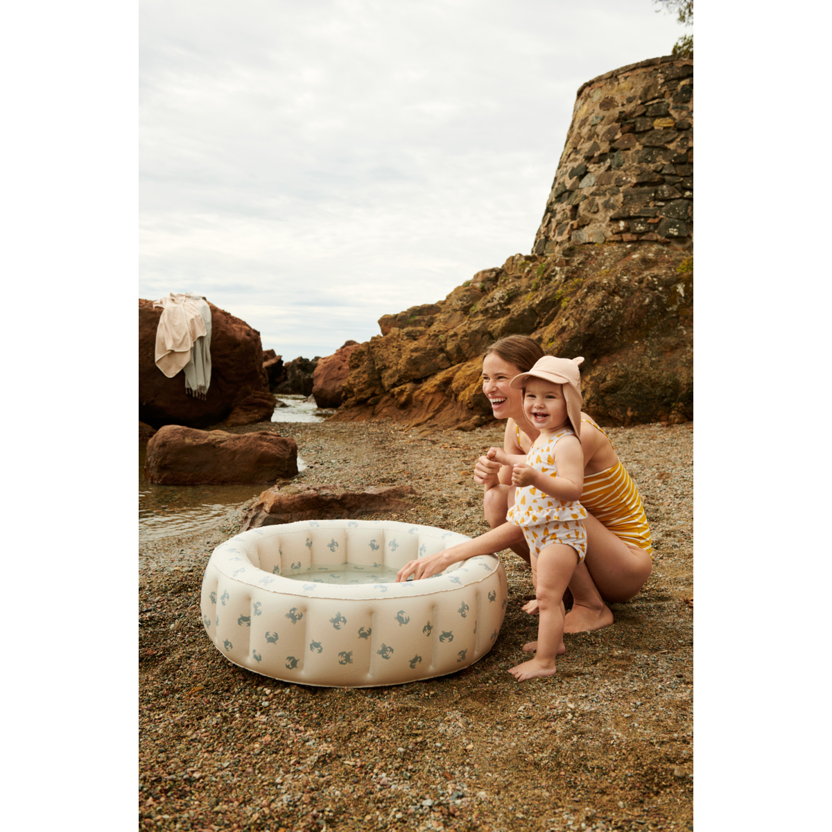 Liewood Kornelia Zwembad Small | Safari Sandy Mix Liewood Kornelia Zwembad Small | Safari Sandy Mix