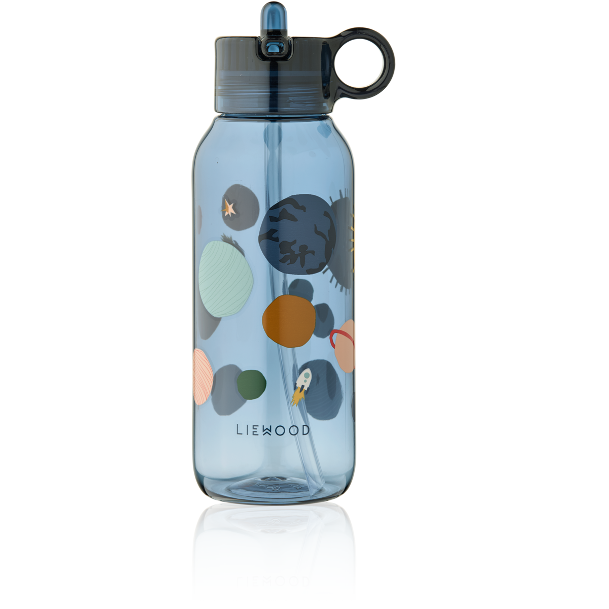 Liewood Yang Tritan Drinkfles 500ml | Universe / Classic Navy Liewood Yang Tritan Drinkfles 500ml | Universe / Classic Navy