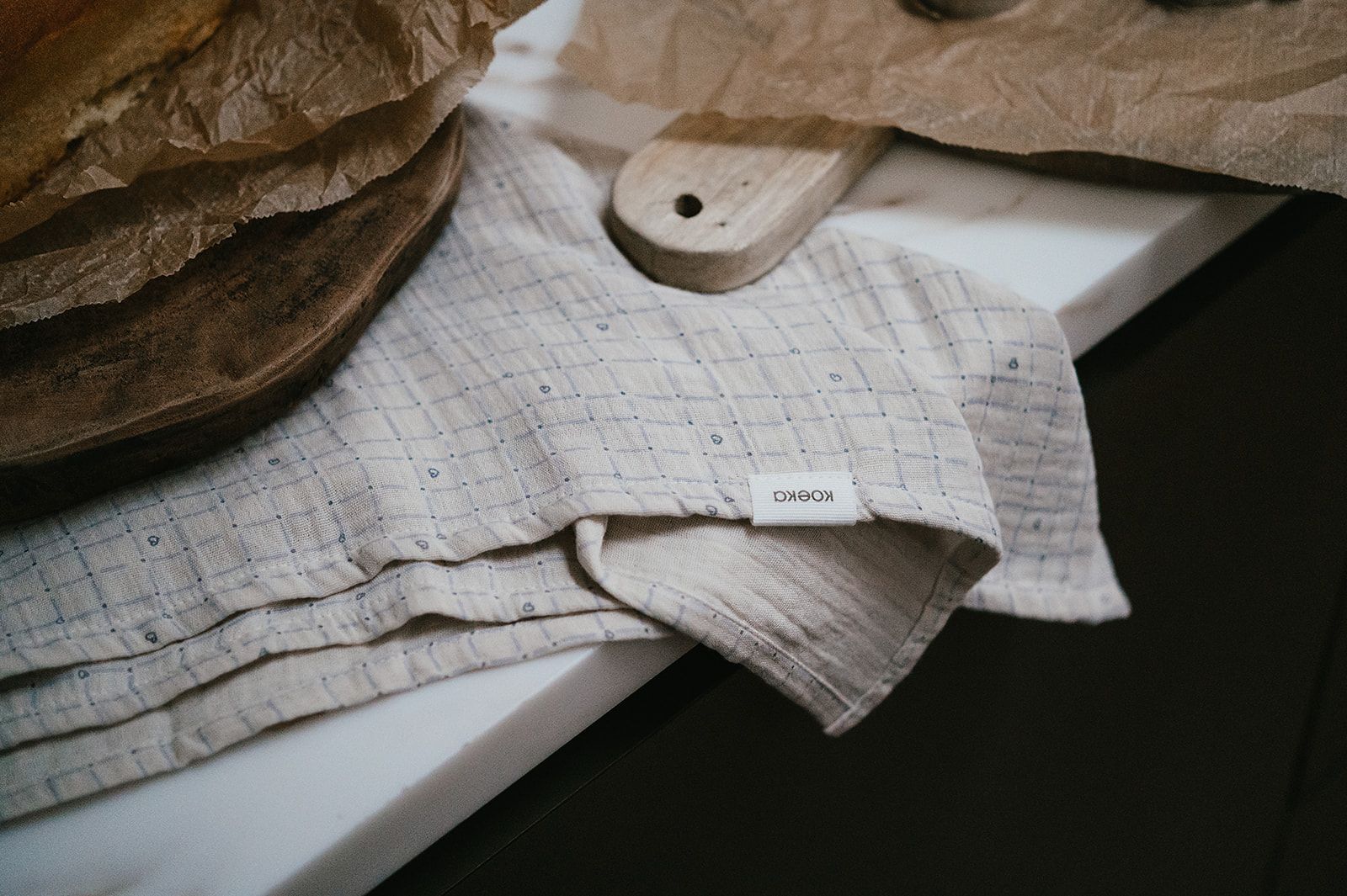 Koeka Hydrofiel Swaddle 2-Pack Lind 75x75 | Warm White Koeka Hydrofiel Swaddle 2-Pack Lind 75x75 | Warm White