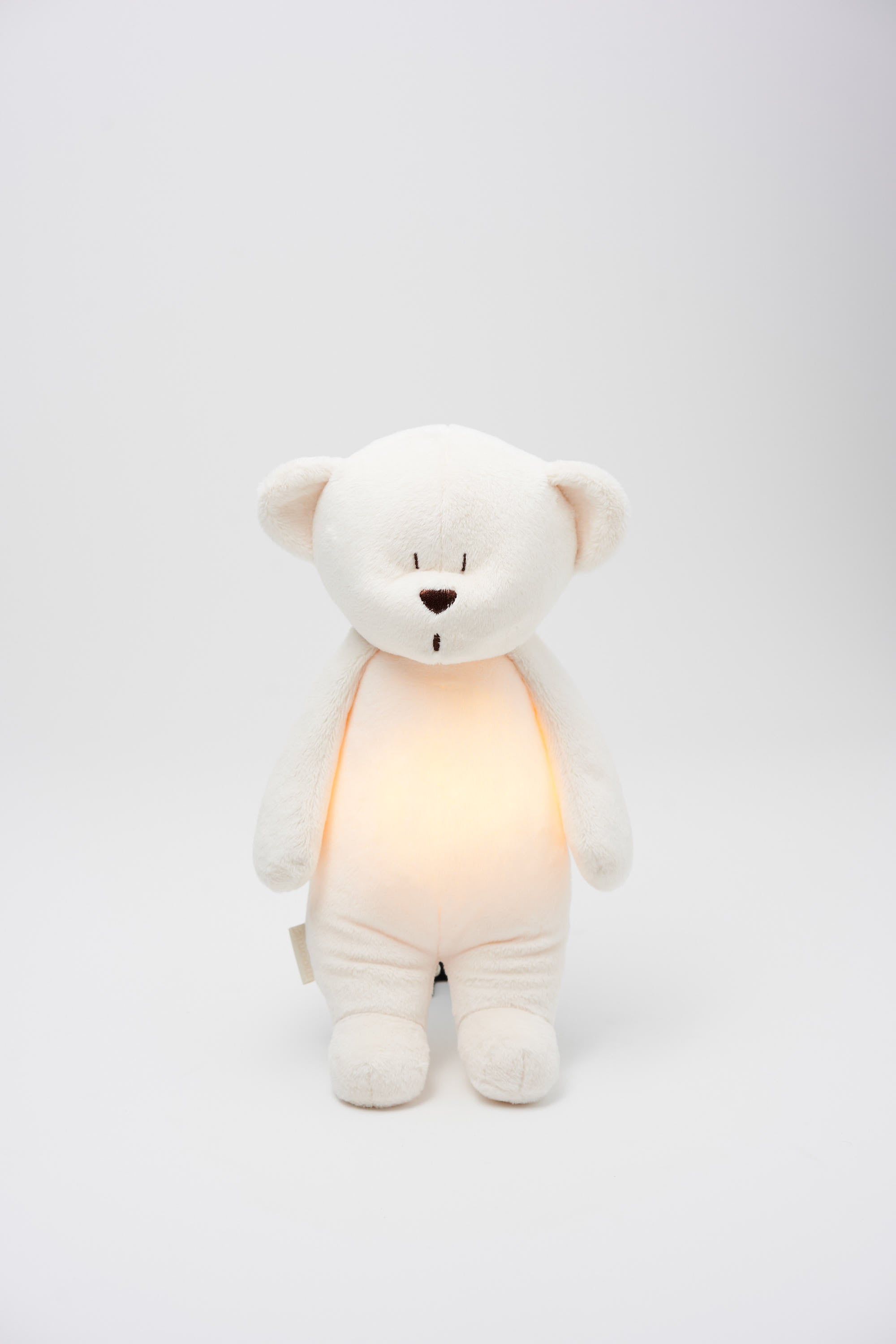 Moonie 2.0 upgrade - Knuffel Hartslag en Licht | Humming Bear Cream - Polyester Moonie 2.0 upgrade - Knuffel Hartslag en Licht | Humming Bear Cream - Polyester