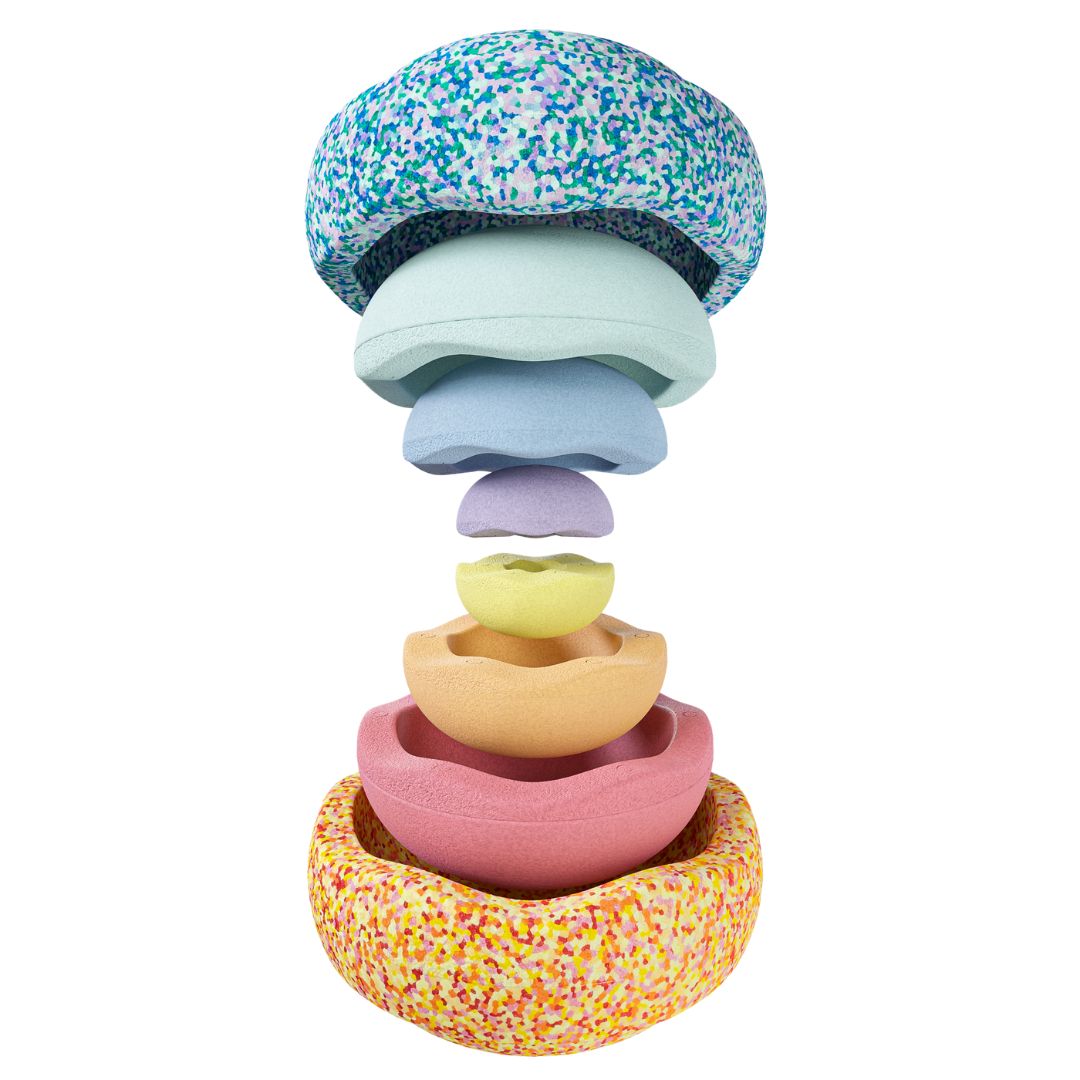 * Stapelstein Summer Edition Rainbow Set Pastel * Stapelstein Summer Edition Rainbow Set Pastel