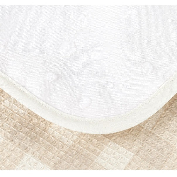 Nobodinoz Mozart Waterproof Changing Pad 68x50cm | Ivory Checks