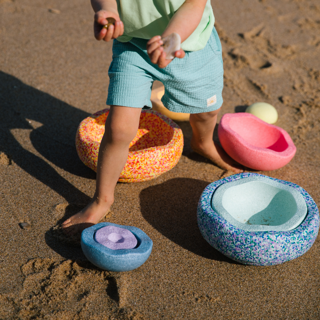 * Stapelstein Summer Edition Rainbow Set Pastel * Stapelstein Summer Edition Rainbow Set Pastel