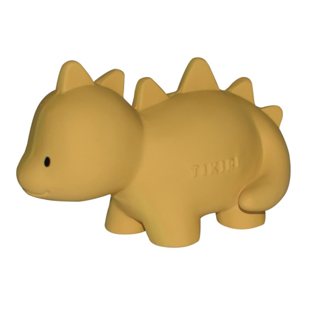 Tikiri Mijn Eerste Dinosaurus / Stego 6,3cm | Natuurlijk Rubber Tikiri Mijn Eerste Dinosaurus / Stego 6,3cm | Natuurlijk Rubber