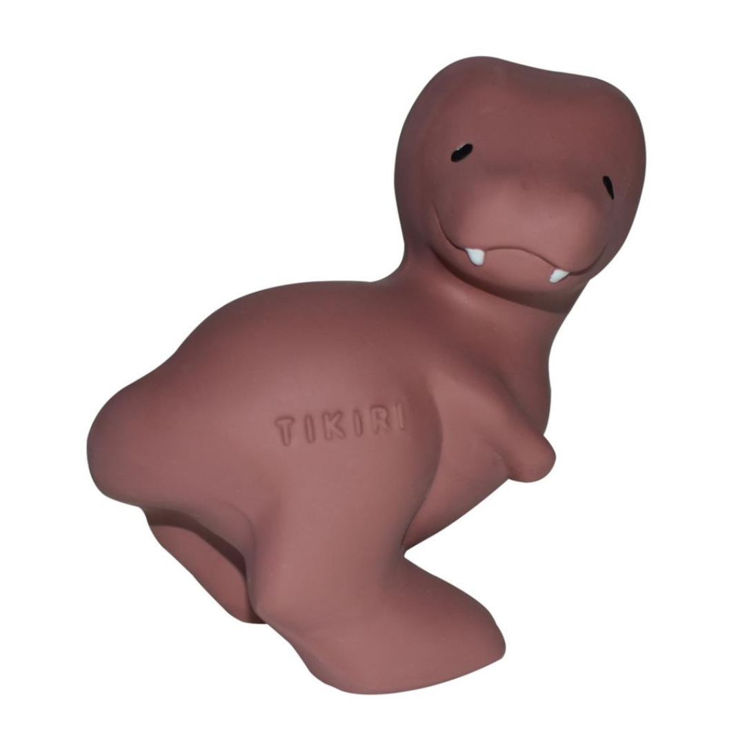 Tikiri Mijn Eerste Dinosaurus / T|Rex 10,2cm | Natuurlijk Rubber Tikiri Mijn Eerste Dinosaurus / T|Rex 10,2cm | Natuurlijk Rubber